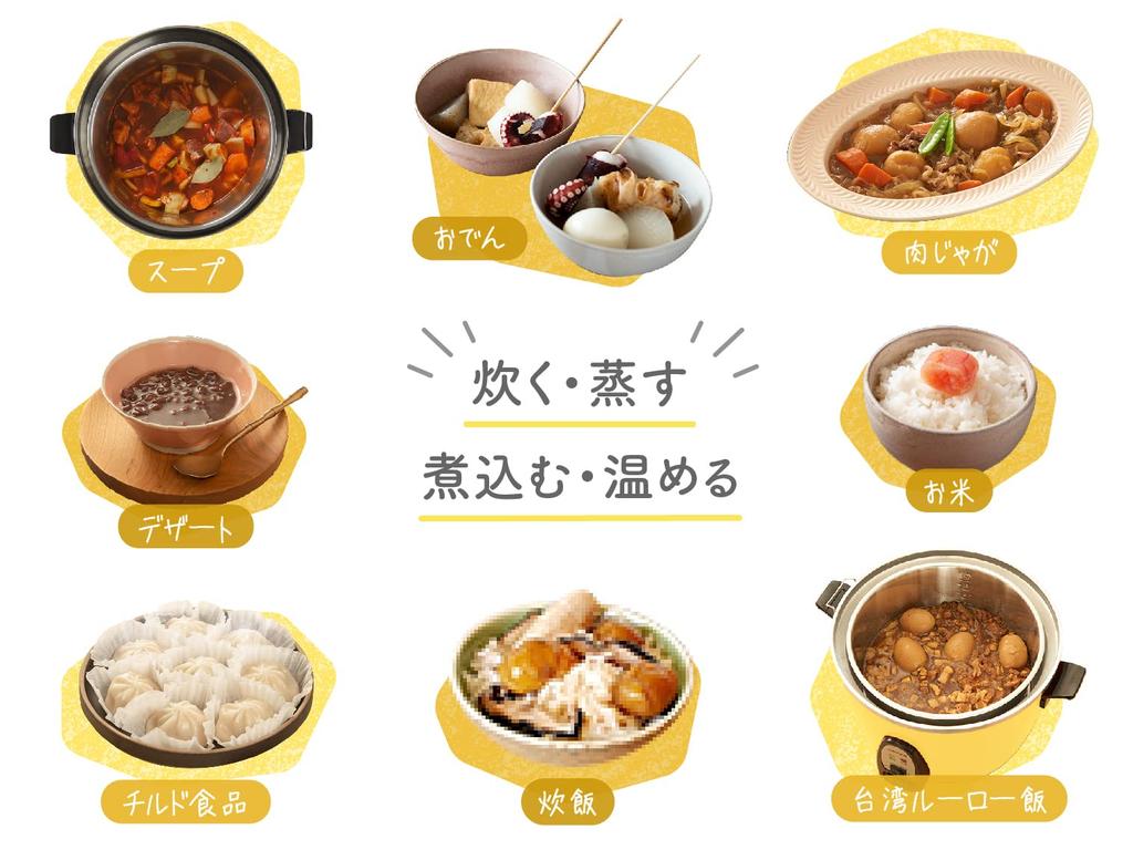 Official Daido Electric Pot Rice Cooker 10 Cups Stainless Steel Outer Pot Yellow Color L Size [TATUNG Store] (Electric Pot) - - [Genuine Product]