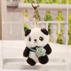 Adorable Panda Claw Machine Pendant Plush Backpack Keychain Doll