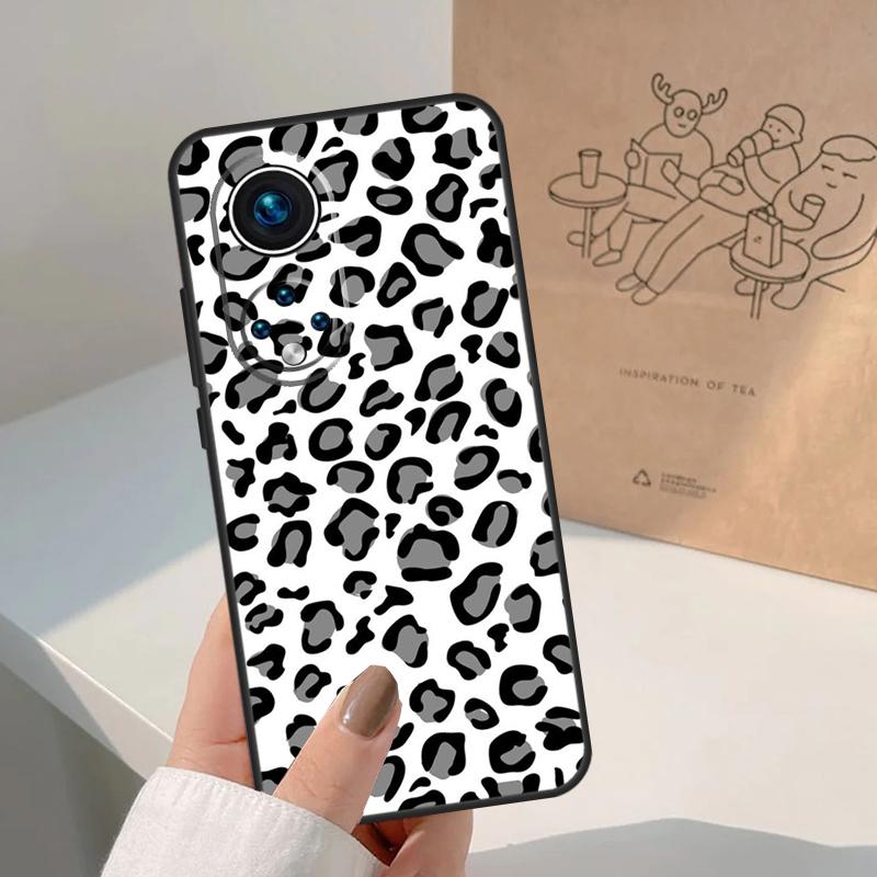 Leopard Pattern Animal Colorful For Honor Magic 8 5 6 7 Pro Case For Honor 400 200 Lite 50 70 90 X8c X8b X9a X9b X9c X9d Win