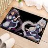 Anime N-Nekoparas Printed Carpet Non-slip Carpet Living Room Bedroom Rug Entrance Floor Mat Home Kitchen Hallway Decoration