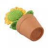 Decorative Wool Flowers Pot for Creating a Cozy Indoor Environment