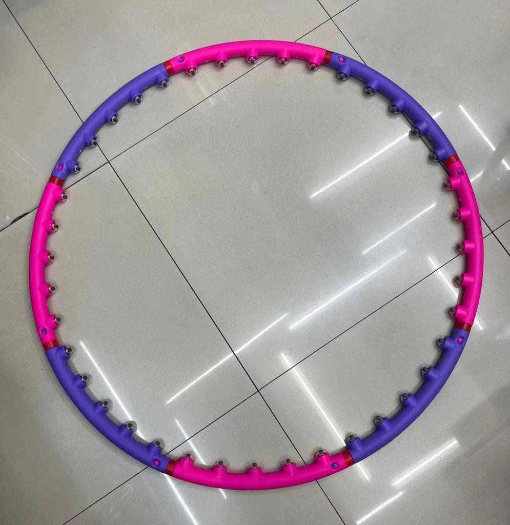 Boyu Single Row Detachable Hula Hoop for Adult Fitness