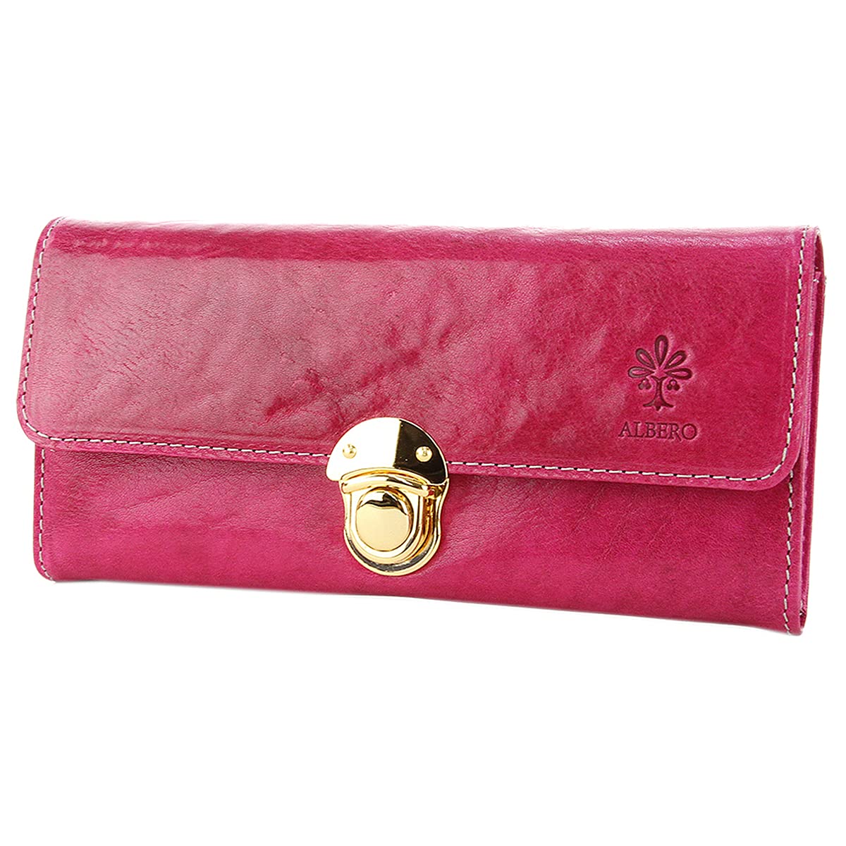 

Pierrot Long Wallet Pink [Albero] AL-6400-30