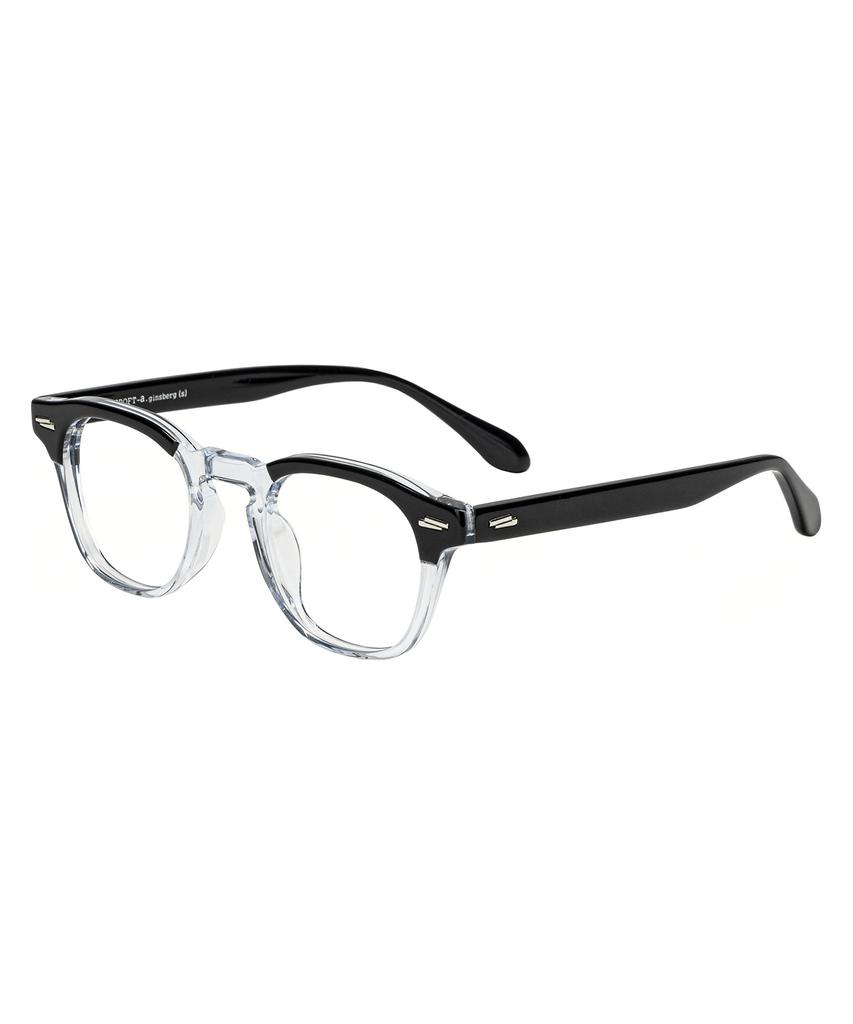 Aeswikeulopeuteu Ginsburg 46 Patchwork - Black Clear