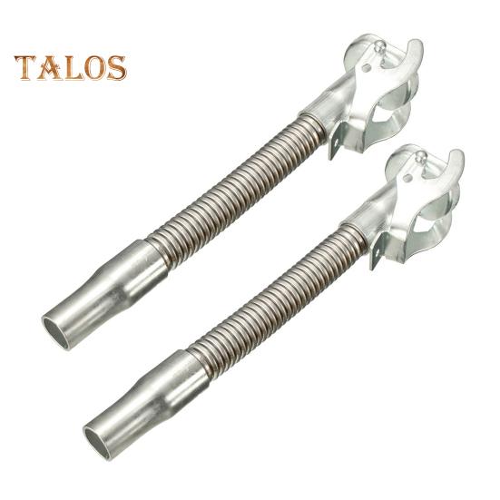 Car Fuel Pouring Pipe Stainless Steel Flexible Pouring Spout Nozzle Gas Can Oil Pail Pour Outlet Nozzle Tubing Guide for 5L/10L/20L Jerrycans