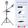 Live Broadcast Selfie Tripod with Fill Light for Multi-Camera Shooting & Singing