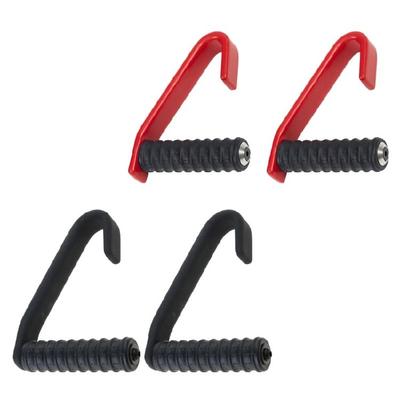 Heavy Duty Fitness Hook Handle Grip Soft Wrapped Training Gym Fitness Hook Handle Fitness Equipment Easily To Use