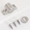 Strong Magnetic Magnetic Catches Zinc Alloy Suction Handle Cabinet Door Catch Hardware Cassette Magnetic Drill-free Buckle