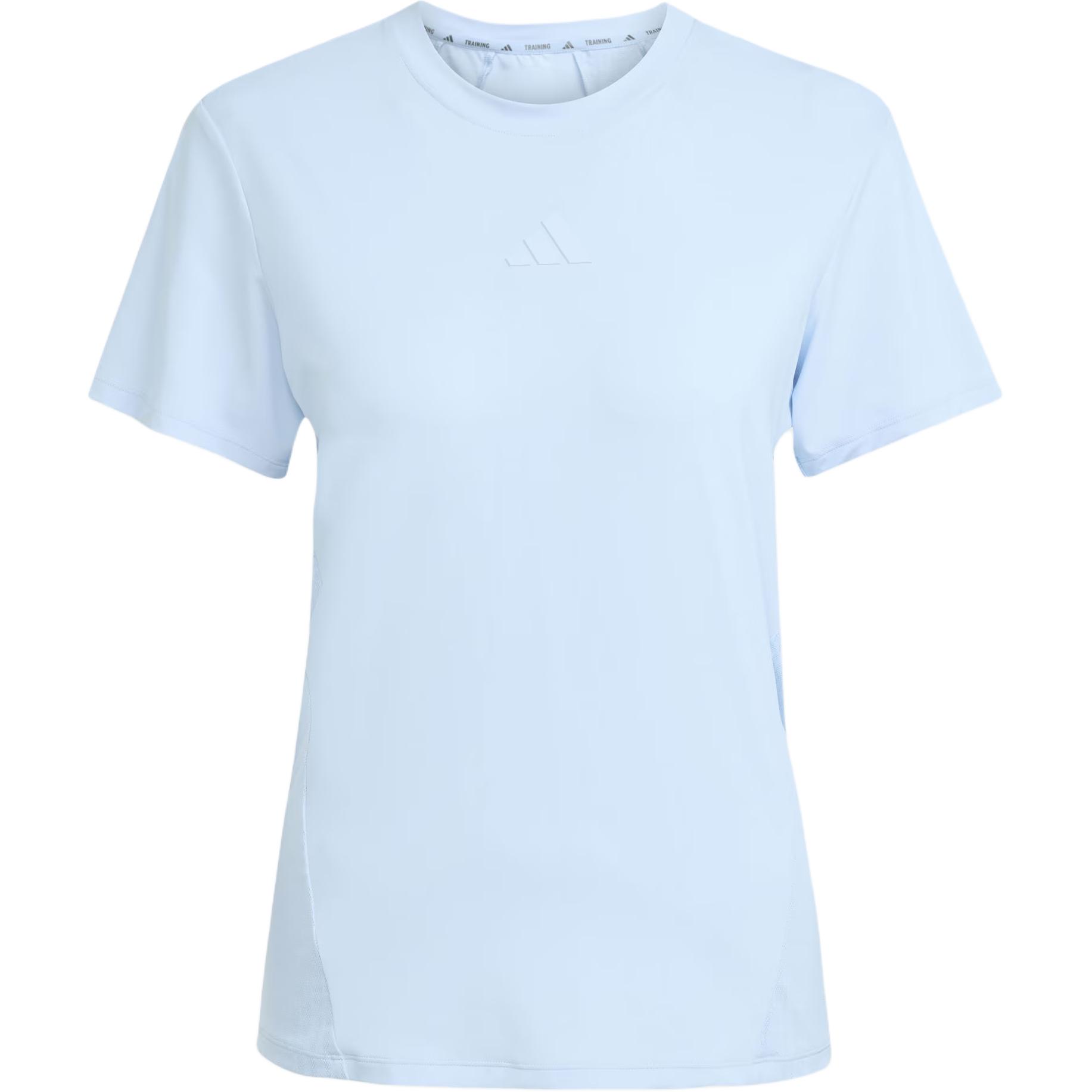 adidas Women s Blue Classic Logo Short Sleeve T-Shirt KB9927 L