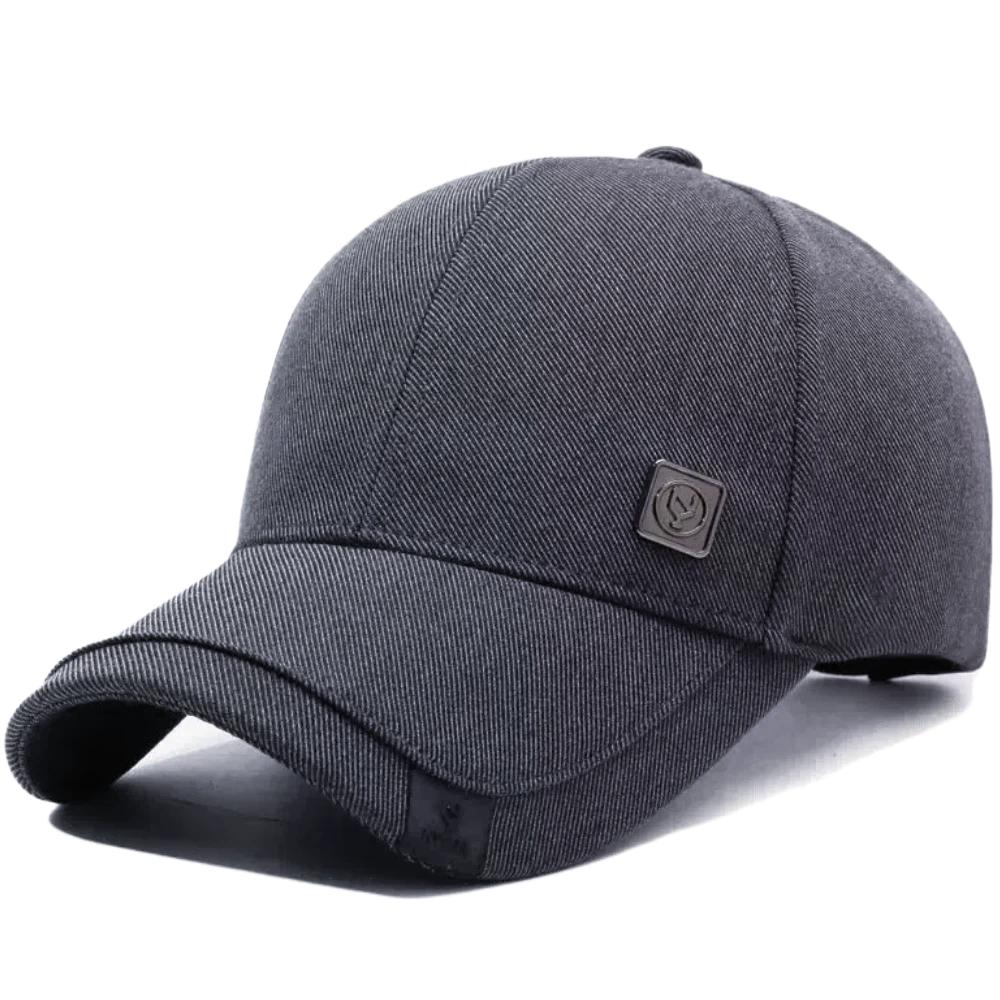 Berretto da Baseball da Uomo con Marchio Metallico Regolabile Cappello Casual Cappellini per Uomo Donna Sport all'Aperto Pesca Cappellini per il Tempo Libero