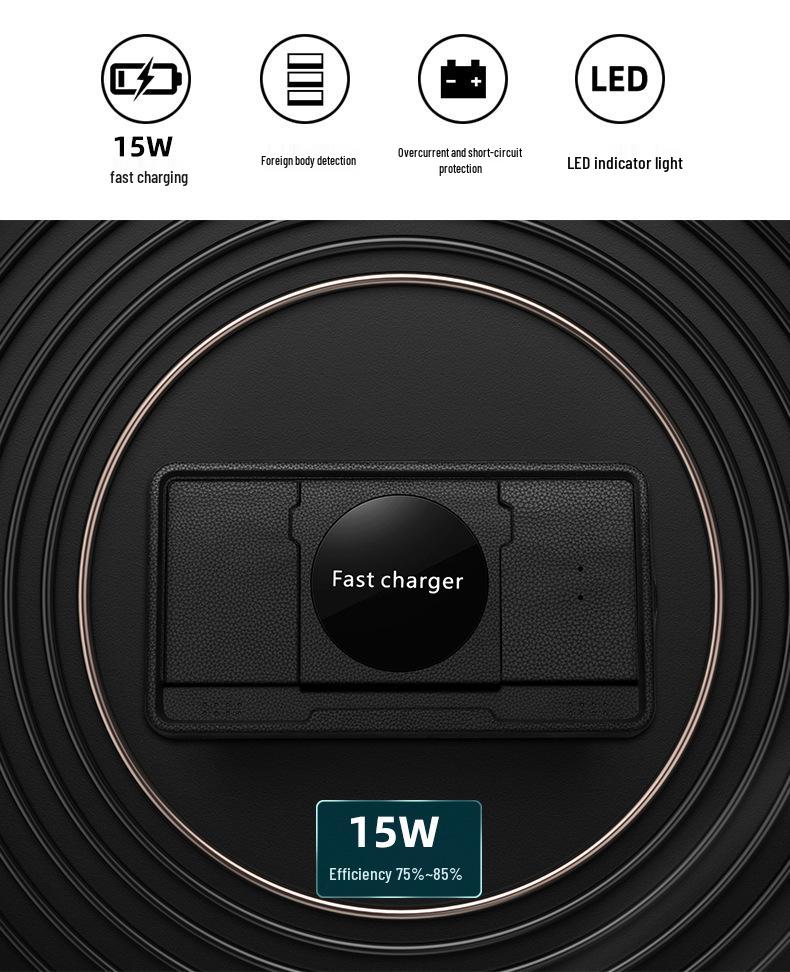 Apple Car Wireless Charging Stand with Huawei Super Fast Charging Capability
