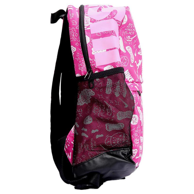 Nike Polyester Backpack Regular Unisex Pink Casual
