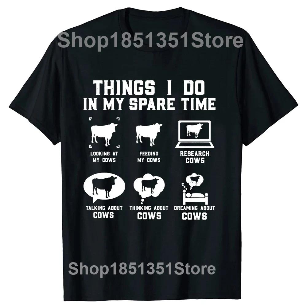 Types Of Cows Farmer Costume Cow Farming Farm Retro T Shirts Summer Graphic Cotton Streetwear Gifts Tshirt Mens Clothing