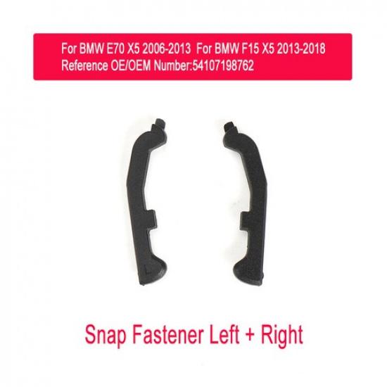 Pair ABS Sunroof Sun Visor Bracket Clip Repair Kit Accessories For BMW X5 06-18