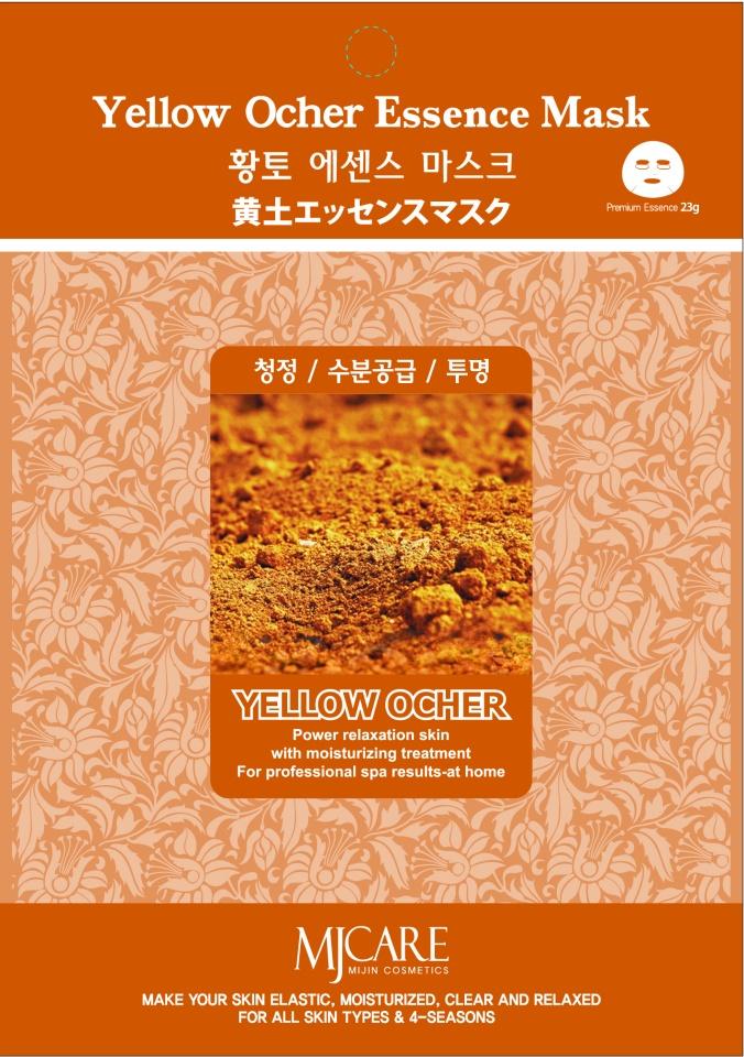 

MJCARE YELLOW OCHER ESSENCE MASK Тканевая маска для лица с экстрактом жёлтой охры