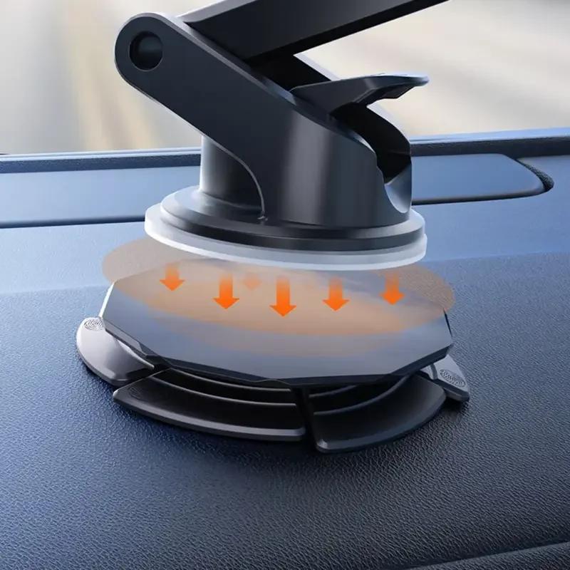 Universal  Car Phone Holder Base Suction Cup Auxiliary Surface Unevenness Instrument Panel Auto Bracket Interior Accessories