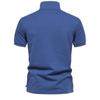 Men’s Summer T-shirts Cotton Polyester Gradient Printed Polo Shirts Short Sleeves Fashion Tops Golf Shirt Daily Casual Menswear
