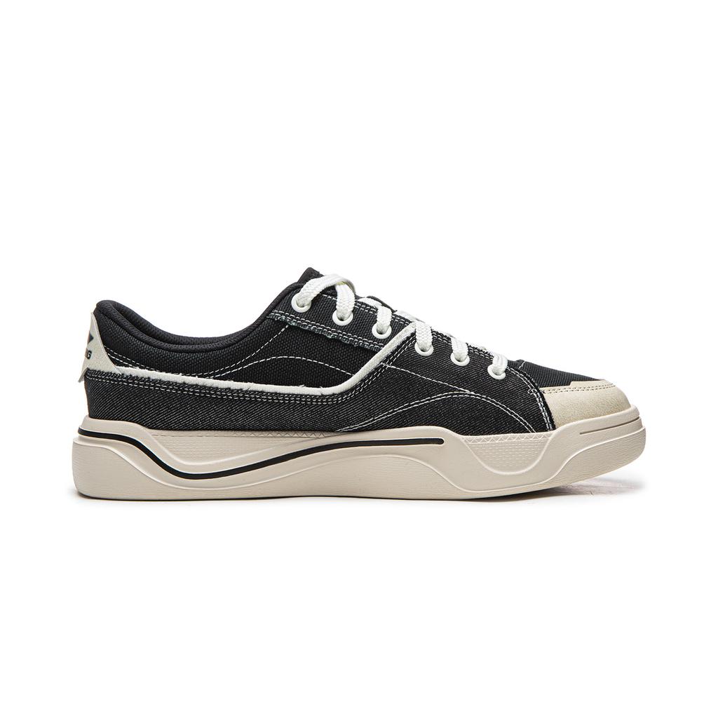 Li Ning Light Sail Skateboard Shoes Unisex Low top Black AGCW047-1