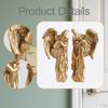 Door Frame Angel Decor Wall Craft Living Room Office Accessories Copper Color Left Right Corner