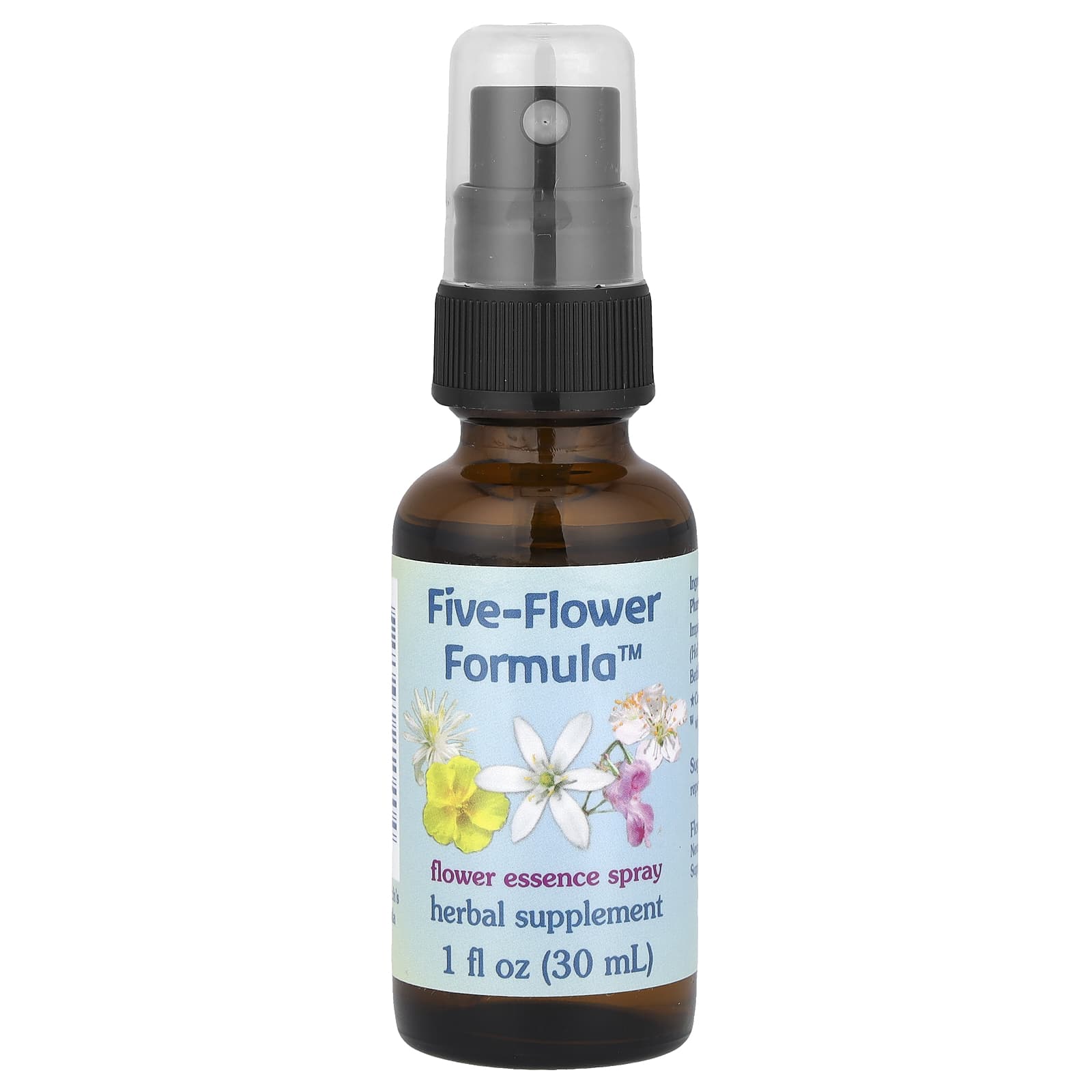 

5 Flower Formula, Flower Essence Spray, 1 Fl Oz (30 Ml)