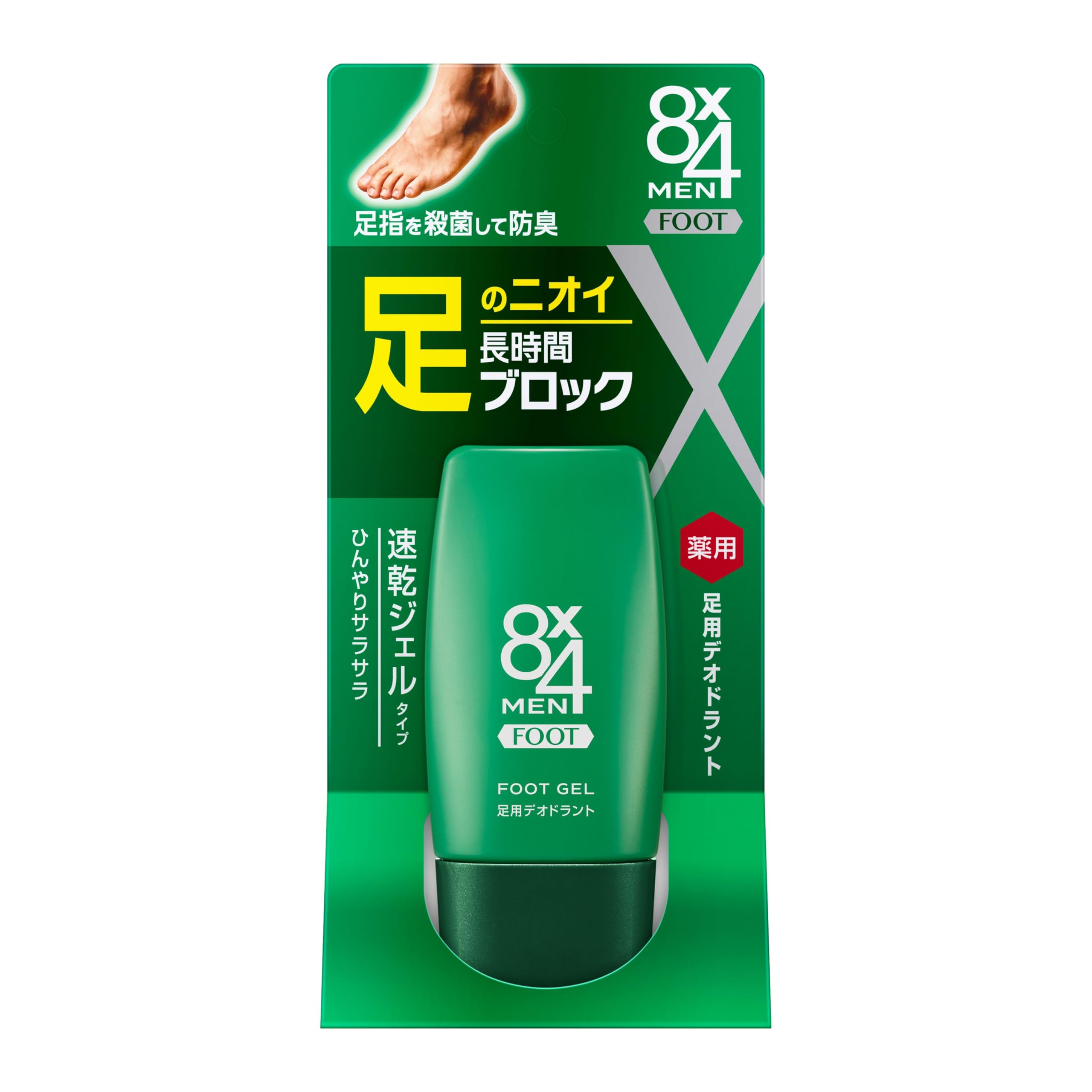 

Eight Four 8x4 Men Foot Gel 30ml Deodorant Men s
