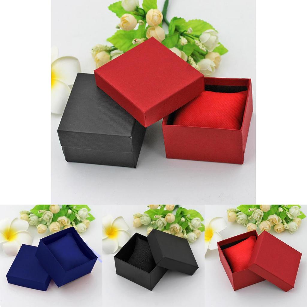 Elegant And Stylish Fashion Watch Box Jewelry Holder With Soft Sponge Pad For Display