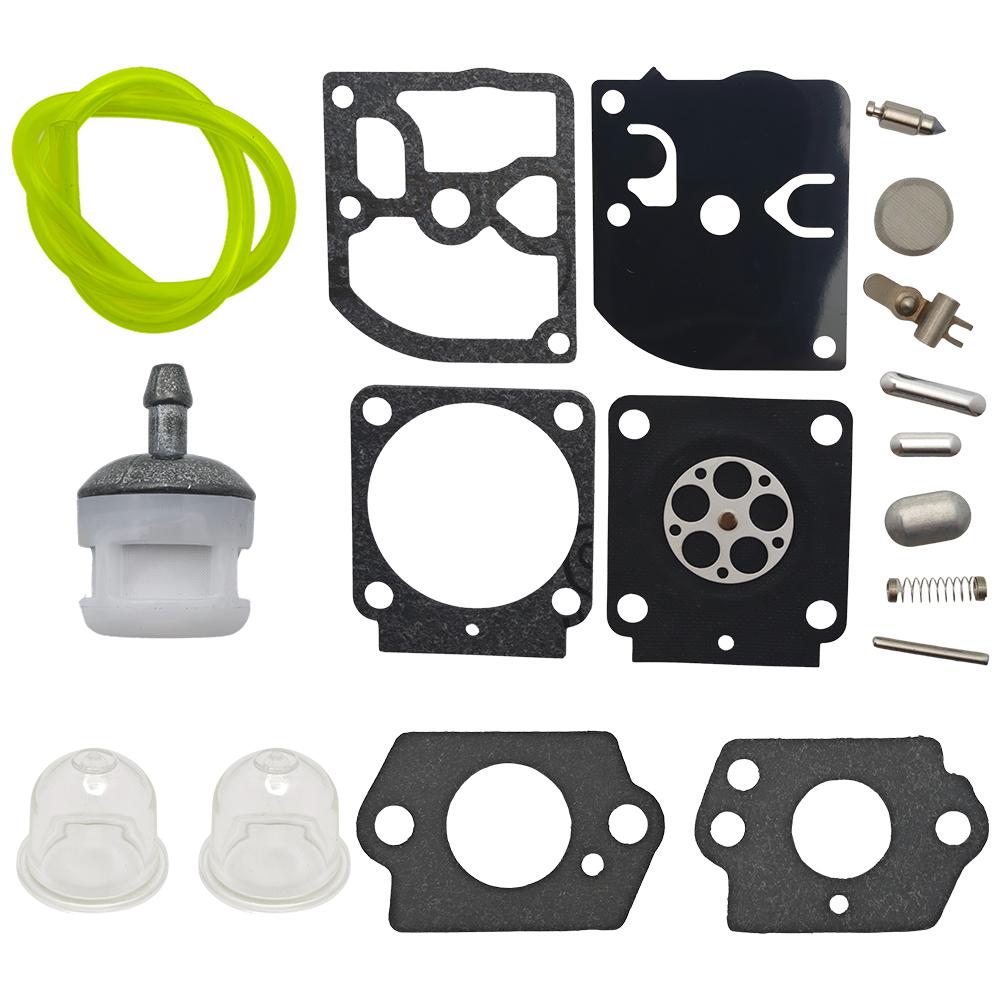 Carburetor Repair Kit For Stihl HS81 HS81R HS81RC HS81T HS86 HS86R HS86T Trimmer w/Fuel Line Filter Gasket China Mainland