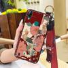 Soft case Silicone Phone Case For Blackview A60 Pro Waterproof Back Cover Kickstand Anti-knock Anti-dust Durable Lanyard