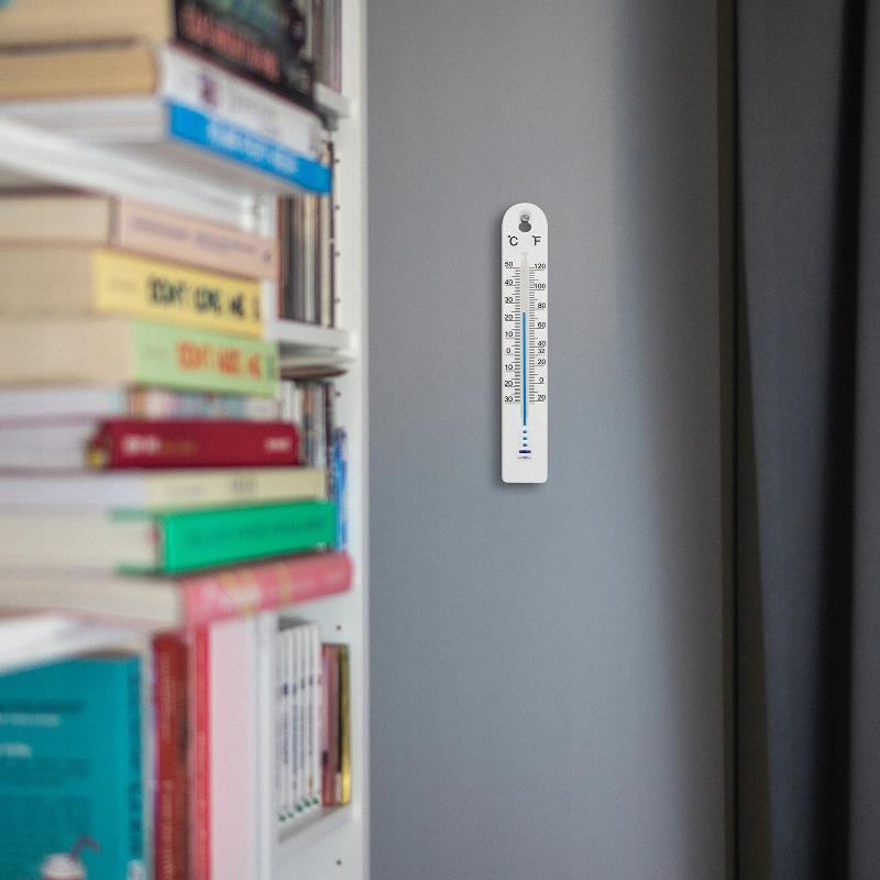 Universal Thermometer (-30 To +50°C), 17 , White Indoor Outdoor 1 Pc