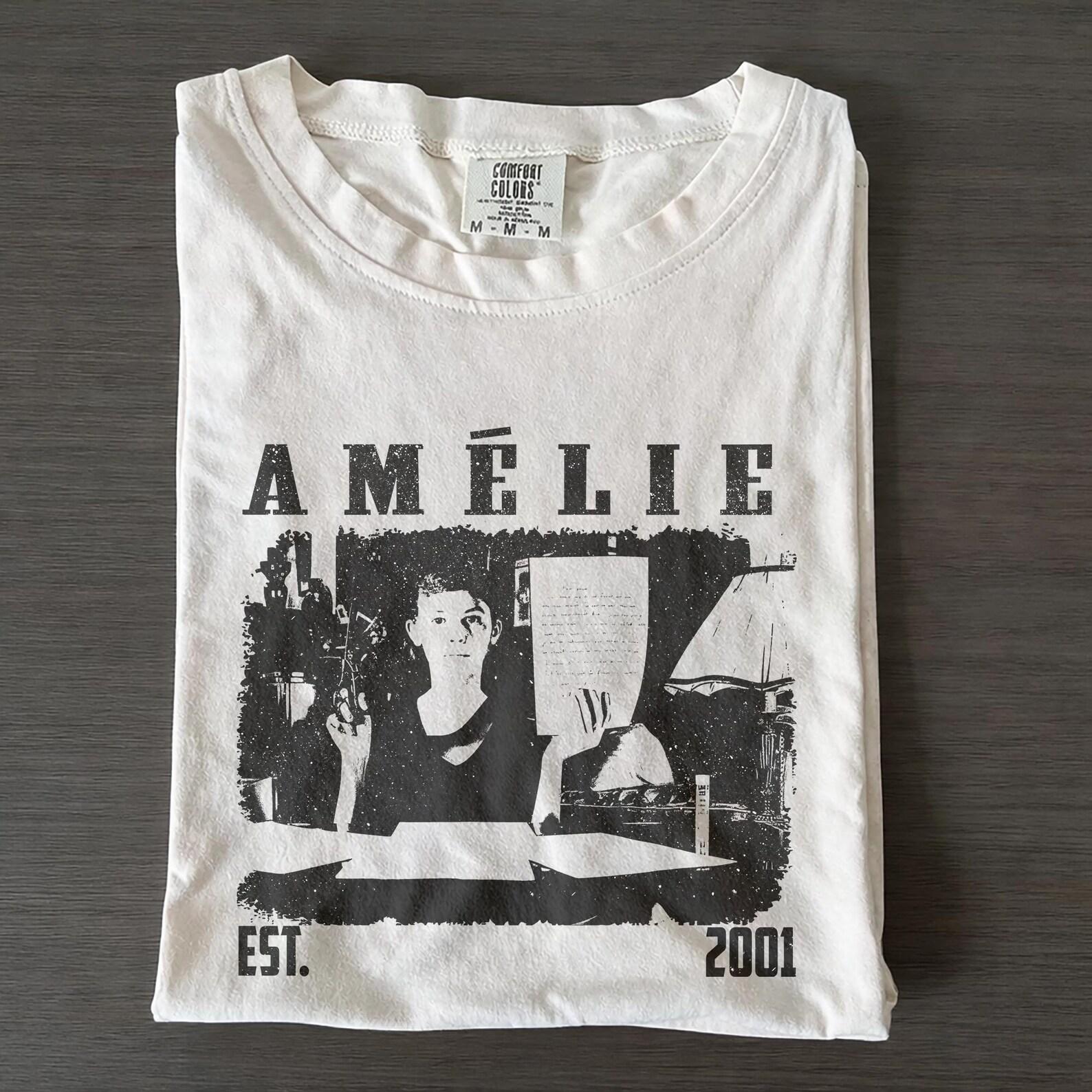 Amelie Movie Shirt, Retro Film Lover Gift, Comfort Colors Unisex Tee S