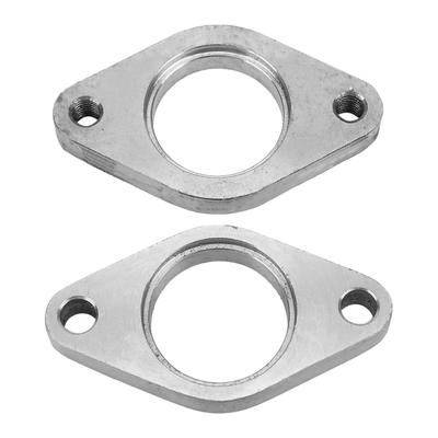 2pcs Wastegate Dump Pipe Flange Gasket Stainless Steel for 1.4 1.5in Turbocharger