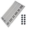 MiHaruTsu Musical Staff Board, Whiteboard, Large Sheet Music, Musical Notes, Magnetic, Five-Line Notation, Five-Line (with Keyboard)