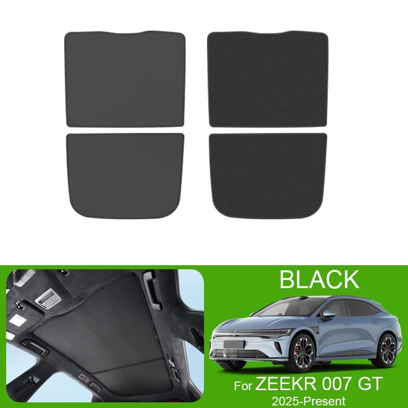 Car Sunroof Sunshade Cover For ZEEKR 007 GT 2025-Present Colorful Ice Nano Heat Insulation Skylight Anti-UV Auto Accessories
