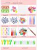 15000-Piece Rainbow Rubber Band DIY Bracelet Kit for Kids