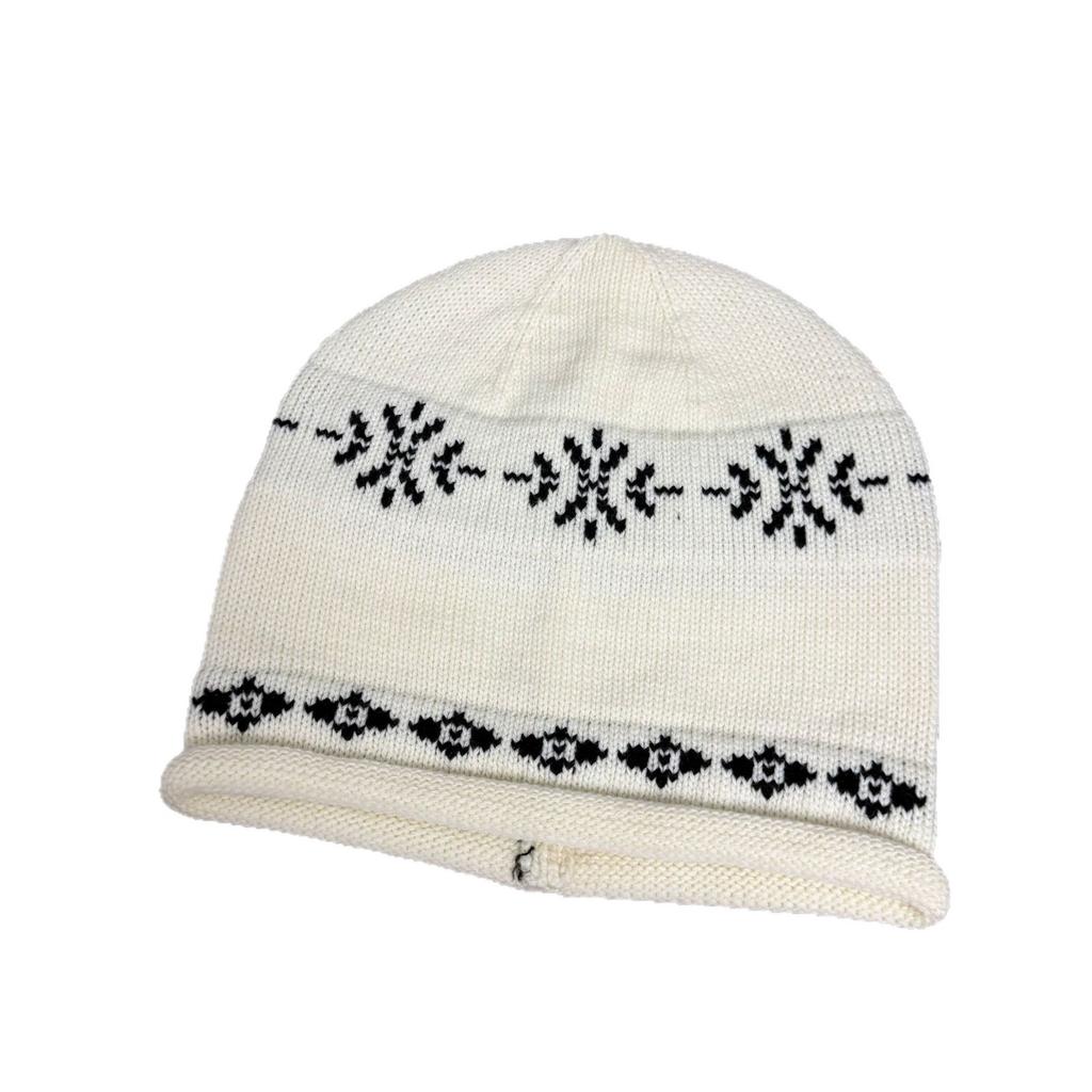 Fashion new knitted hat women's autumn and winter stacking hat versatile face small cold hat loose wool hat