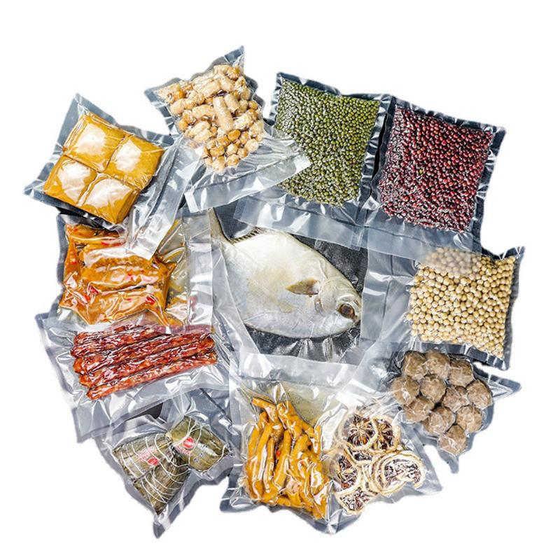 1 Roll Thicker Kitchen Vacuum Sealing Bags Reusable Rolls Fresh-keeping Food Saver Refrigerator Storage Bag Packages for Freezing