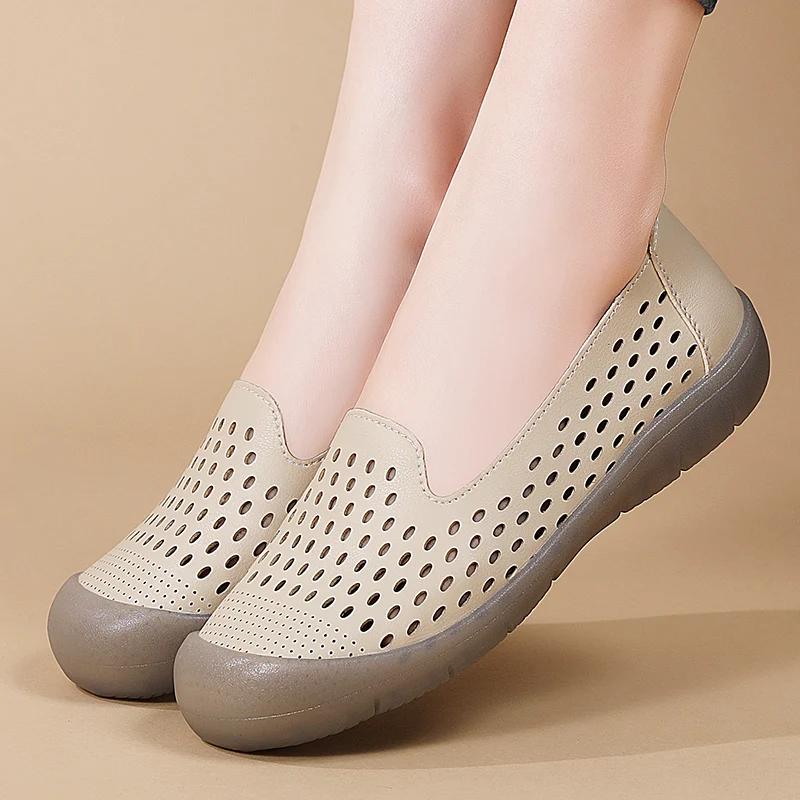 

YRZL Womens Loafers Women Shoes Comfortable Casual Shoes Female Flat Moccasins Lightweight Soft Walking Shoes for Women 35 красный