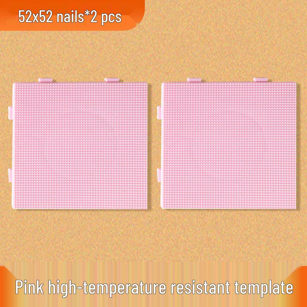 2.6mm Perler Bead Board, High-Temperature Resistant, 52x52 Peg Anti-Scald DIY Craft Tool