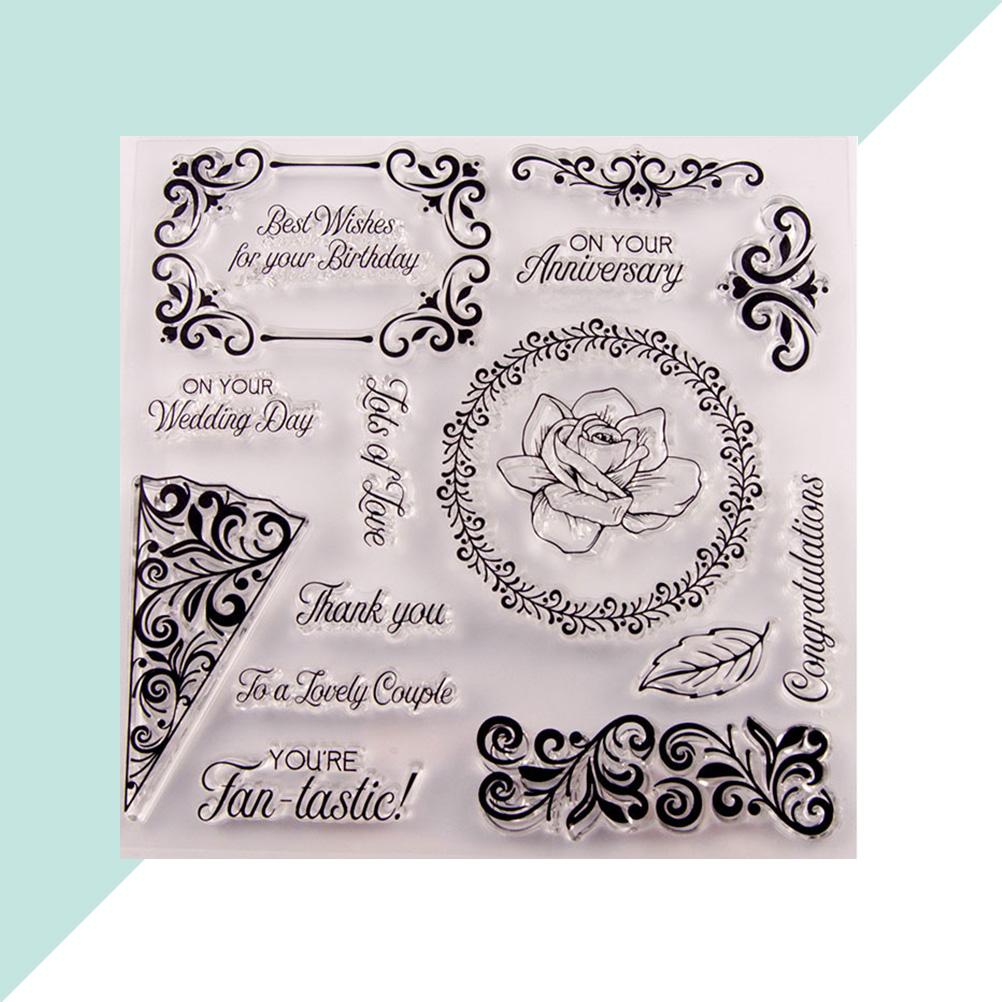 1 Pc Clear Stamp Reusable Cling Stamp For Card Making Craft Photo Album Diary Buy At A Low Prices On Joom E Commerce Platform