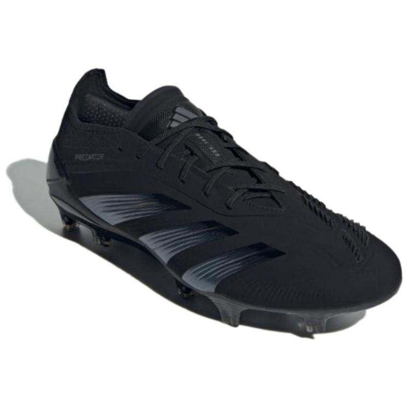 adidas Buty piłkarskie Predator 24 Elite Low Fg 'Base Black Pack' IE1804