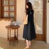 Augseed Sleeveless Plus Maternity Korean Fits Short and Loose Spring Wear Women's Spring/Summer Dress, Long, Elegant, A-Line, Sizes, Formal, Casual,