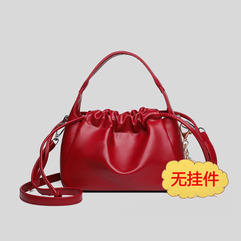 Мягкая кожаная сумка-облако плиссированная сумка-мессенджер женская сумка высококачественная сумка женская новая сумка