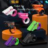 Multi-function Stress Relief Fidget Ring Office Decompress Rotary Finger Sliders Small Pistol Fingertip Toy for Adults Kids Gift