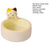 Cat Candle Holder Cute Kitten Warming Paws Tea Light Holder Resin Cartoon Cat Candlestick Ornament Gifts for Cat Lovers Girl