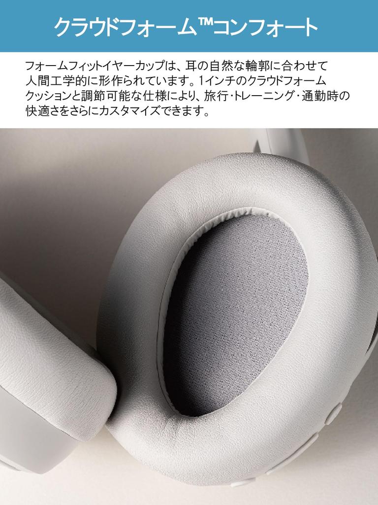 JLab JBuds Lux ANC Wireless Headphones, Bluetooth Noise Cancelling, with Mic, Long Playtime, Compatible with iPhone and Android, Mauve and Sage