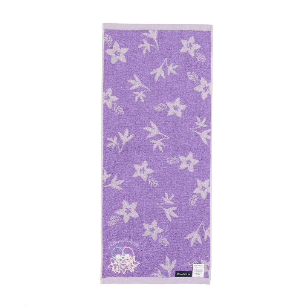 Marushin Face Sanrio Little Twin Stars Bloom Little Twin Organic Antibacterial and 3725020400 Towel, Stars, Cotton, Deodorizing,