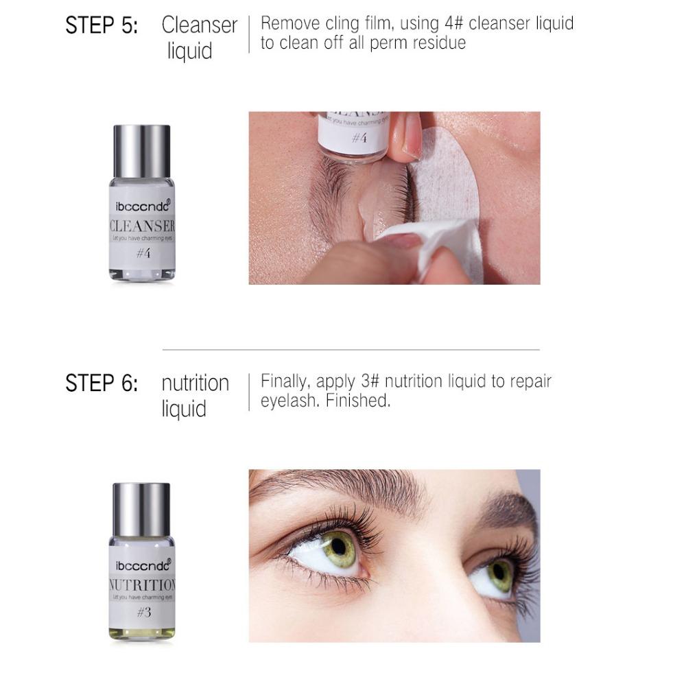 Ibcccndc Boil Eyelashes Set Simple Hot Angle Protein Lift Suit