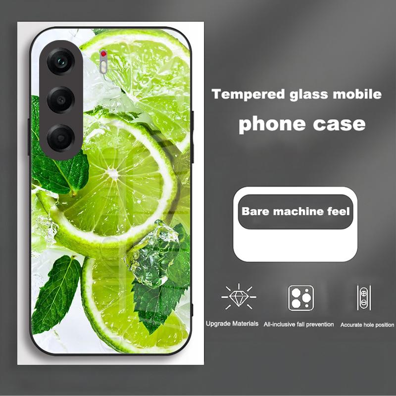 Capa For Tecno Camon 40 Pro Case Hard PC Tempered Glass Phone Cover For Tecno Camon 40 4G Camon40 Pro Shockproof Bumper Fundas