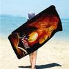 Personalized Love Sky Beach Towel Microfiber Beach Towel Thin Absorbent for Beach Swimming Yoga Bath Sports. 0910228