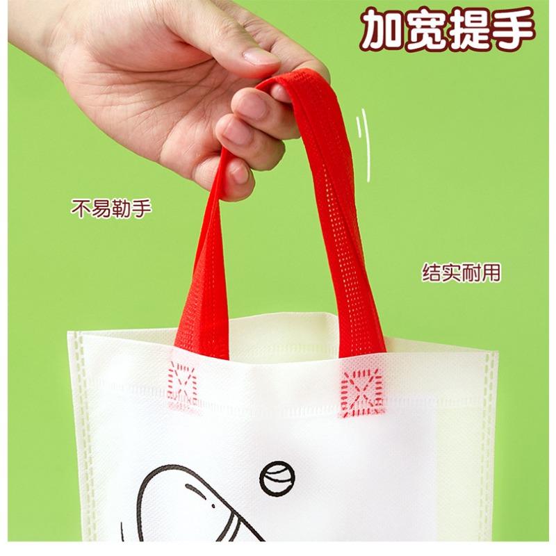 Diy Blank Non Woven Tote Bag For Kids Graffiti Hand Coloring Art Craft